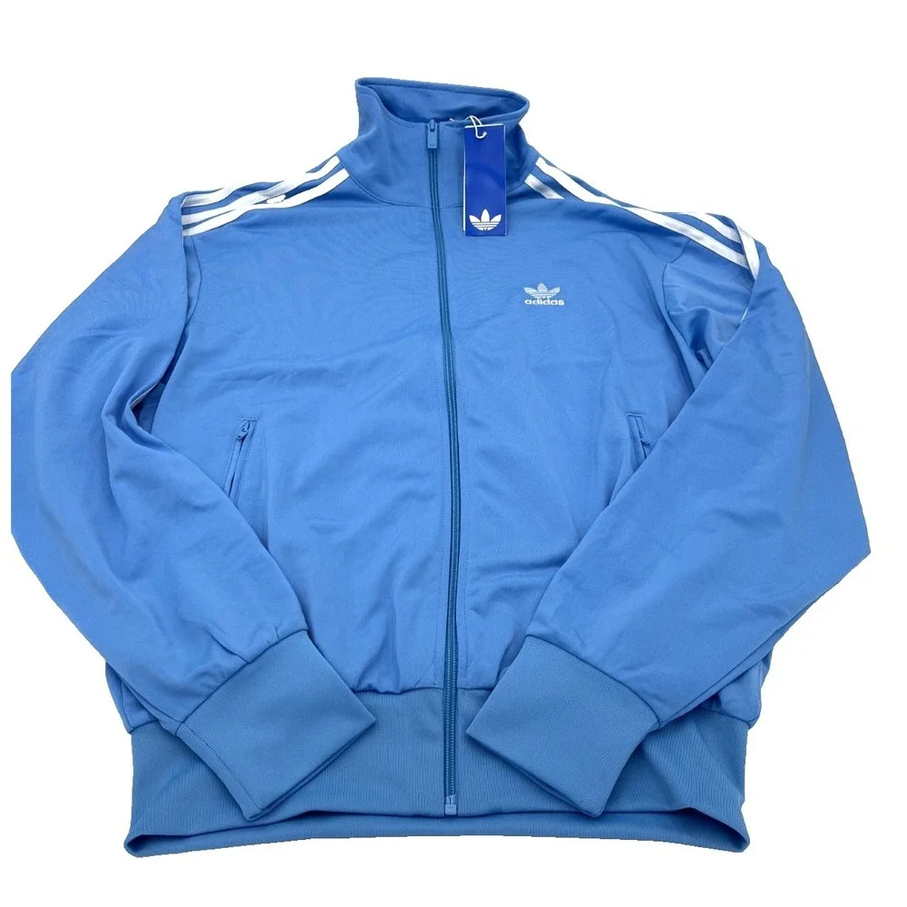 Adidas Originals Men's Firebird Track Tops Jacket Semi Blue Burst Small IR9909
